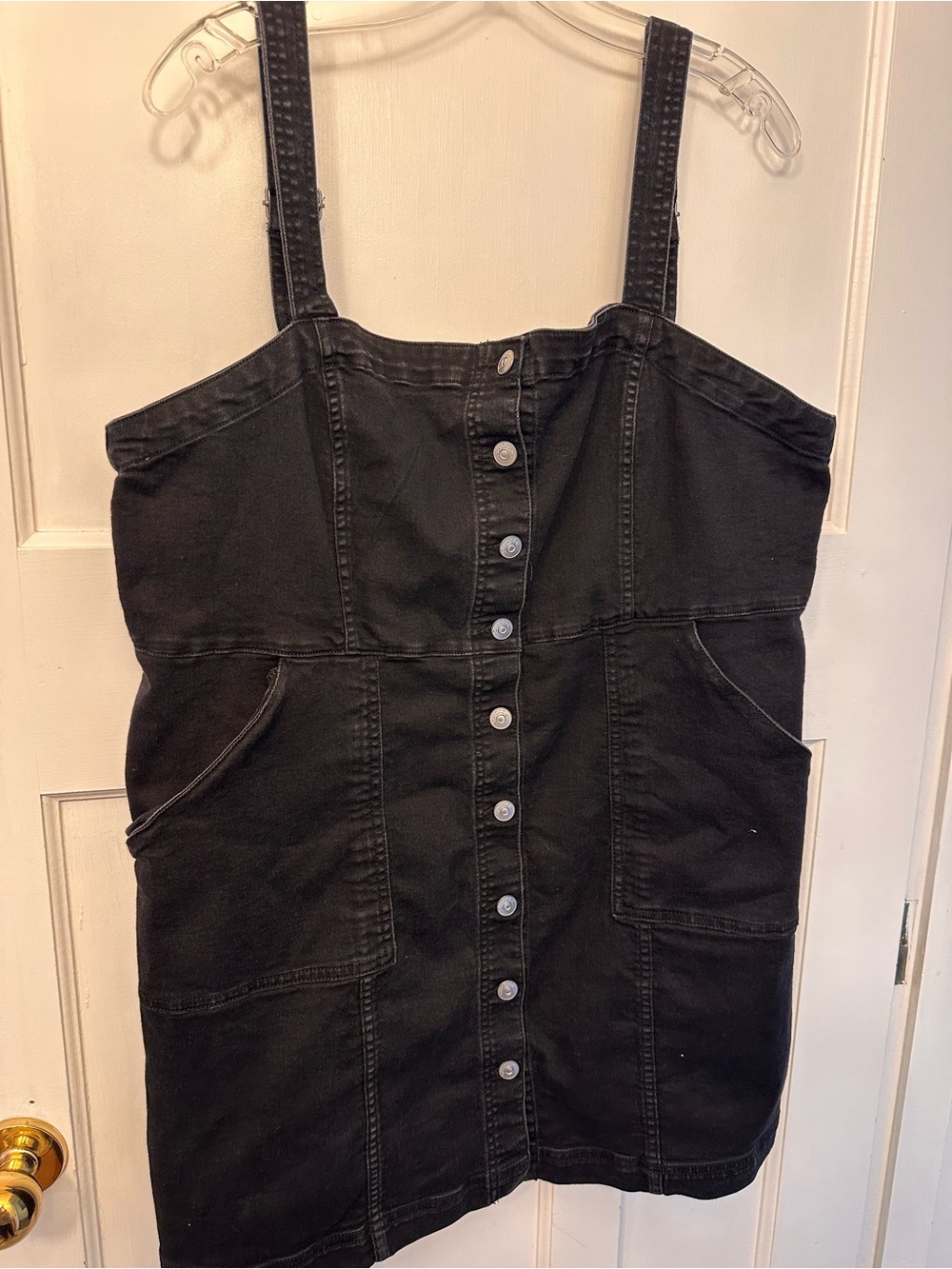 ⭐️ H&M XL Black Denim Dress